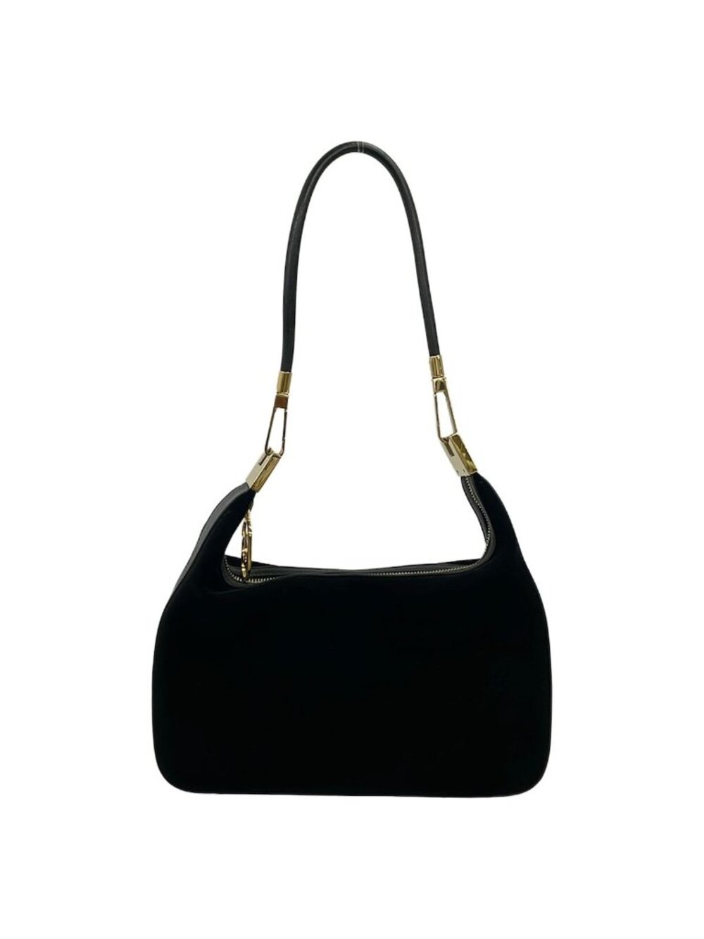 Gucci Shoulder Bag Black Leather - Picture 1 of 11